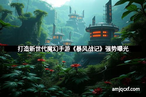 打造新世代魔幻手游《暴风战记》强势曝光